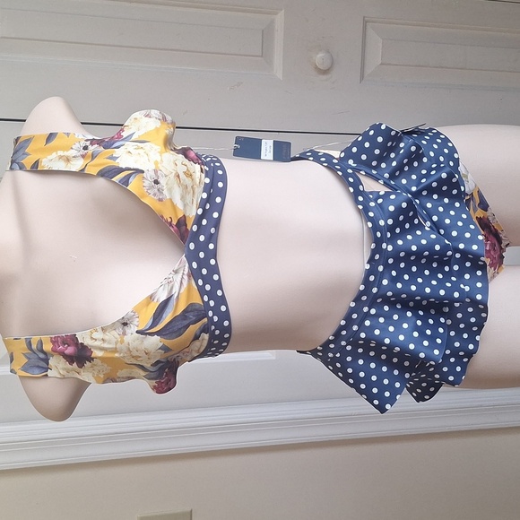 Aquamanile Peony Foxglove 2-piece Swimwear Size M - Picture 3 of 15